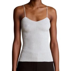 Khaite Ziggy Chrome Top NWT